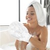 iplusmile 2pcs Exfoliating Bathing Mitt Skin- Scrubber Glove for Deep