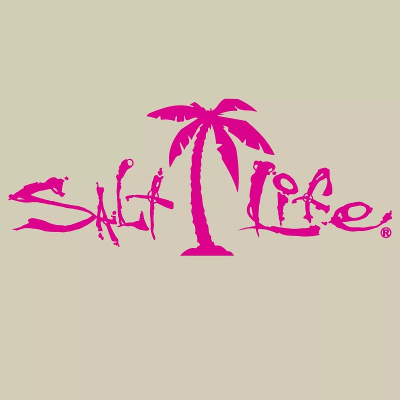 Salt Life Decal - 12" Medium Surface Mount Sticker -