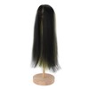 Doll Long Straight Wigs Dual Color Simulation Soft High Temperature