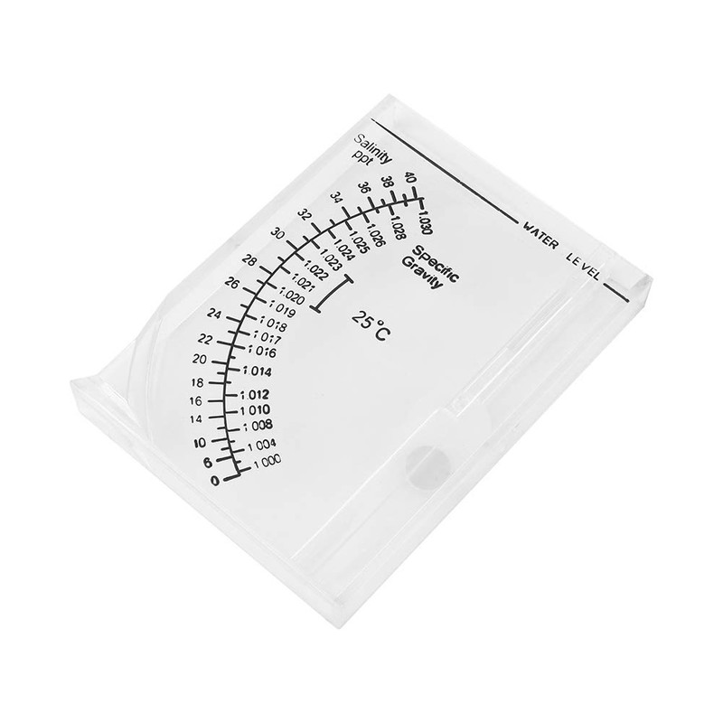 Aquarium Salinity Tester Accurate Salinity Meter Square Fish Tank Salt