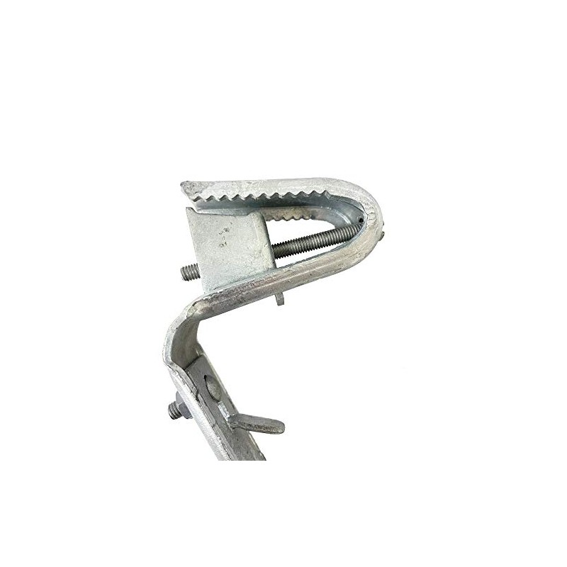 Gutter Holder for Trapezoidal and Corrugated Sheets Semi-Circular RG333 Galvanised