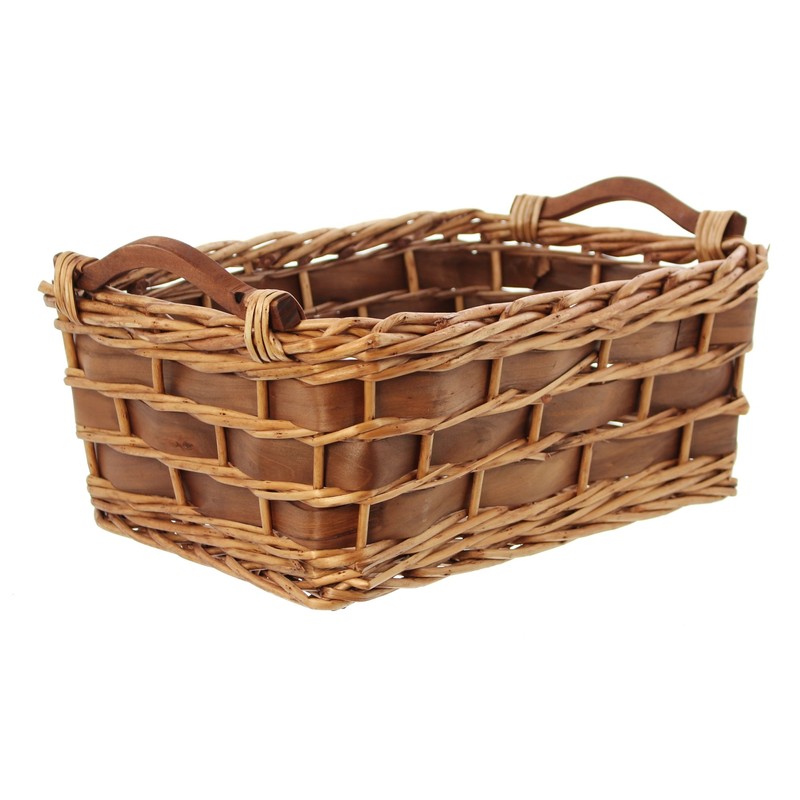 FRANK FLECHTWAREN Filling Basket Chip Stripes, Large