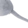 Plush Mouse Toy Funny High Simulation Gray Stuffed Mouse Animal