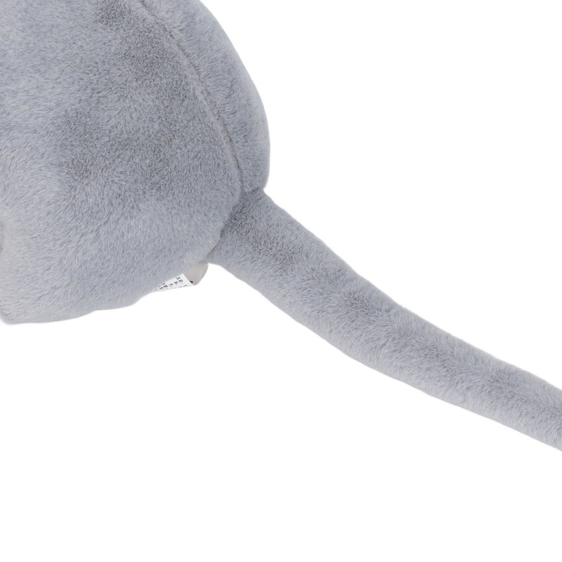 Plush Mouse Toy Funny High Simulation Gray Stuffed Mouse Animal