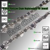 (2PK) 8 Inch Pole Saw Chain Compatible with Dewalt DCPS620B