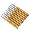10pcs /set High Speed Dental Tungsten Steel Crown Metal Cutting