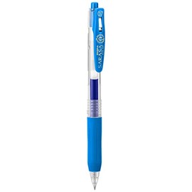 Zebra Sarasa Clip Pen 0.7 mm, Pale Blue (JJB15-PB)