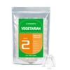 WANANFU Vegan Empty Capsules Size 2 (Pack of 1000), Empty