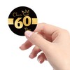 Sumerk 48 Pack 60th Birthday Stickers for Bottles, Cups, Birthday