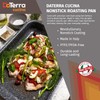 DaTerra Cucina Nonstick Roasting & Lasagna Pan – 16"x12"x3", Ceramic-Coated,