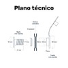 2 TAPON DE DESAGÜE PARA HIELERAS BTN-7