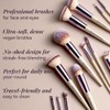 BS-MALL Makeup Brushes Premium Synthetic Foundation Powder Concealers Eye Shadows