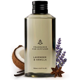 AromaPlan Scents, Clean Smelling Essential Oils,Inspired by Lavender & Vanilla Downy (5 Fl Oz /148ml)-Fresh Scent Essential Oil for Diffuser,USA Fragrance, Bigger Bottle, Bolder Aroma & Longer Lasting