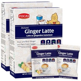 Pocas Ginger Latte Instant Tea - Creamy & Delicious Blend