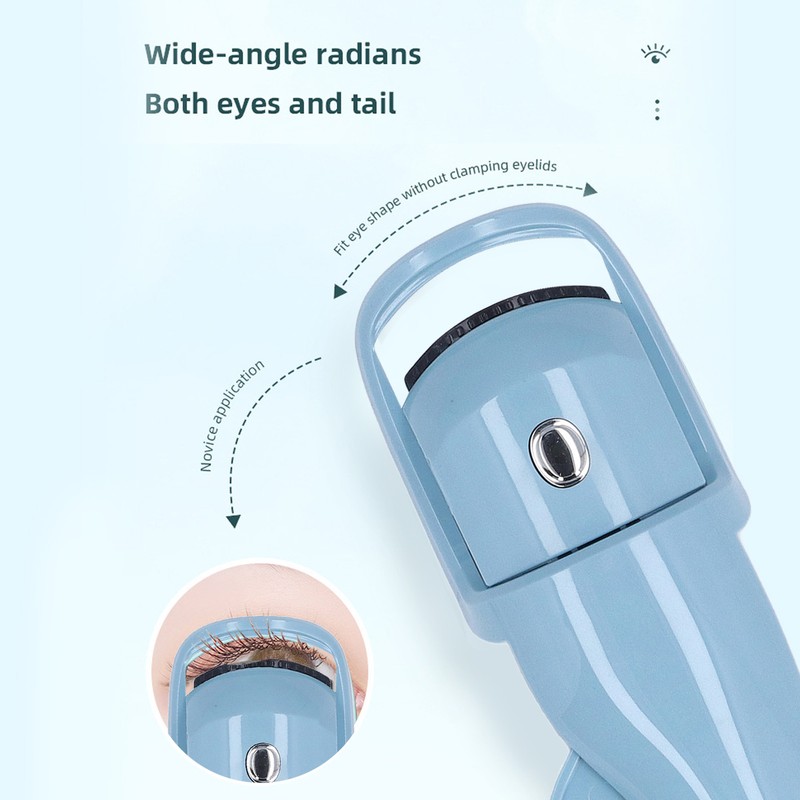 Heated Eyelash Curler 3 Heating Modes Rechargeable Electric Heat Eyelash