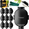 [Upgraded] 9Pcs Tree Root Growing Box with Drain Holes, Half