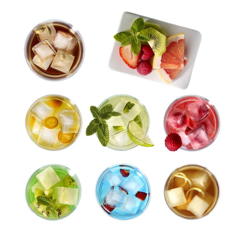 Le Quest 68030 Ice Cube, Rose, W 8.6 x D