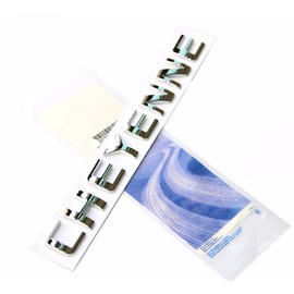 Yoaoo 3Pack OEM Chrome Cheyenne Nameplates Emblems Badge Compatible with Silverado Shiny 3D New