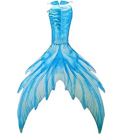 Angel Closet Fabulous Mermaid Costume for Adult Women Men Swimmable Swimwear No Flipper Beach