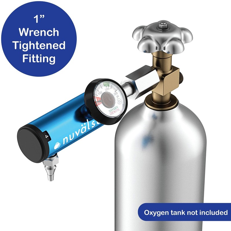 Nuvälsa Ozone Therapy Low Flow Oxygen Regulator – Easy to