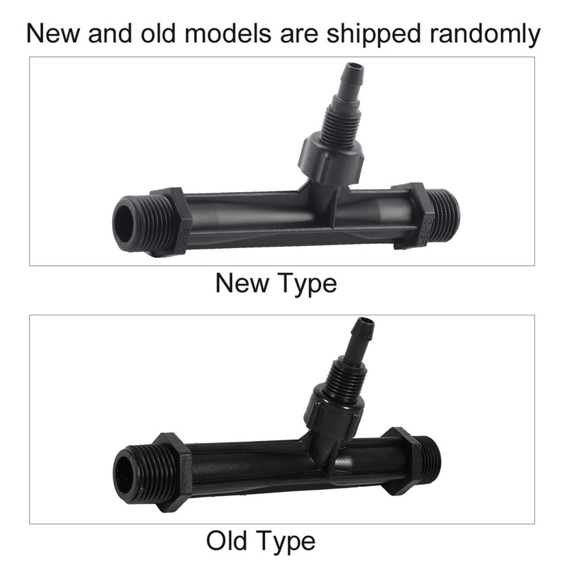 Fertilizer Injector Tube, Irrigation Venturi Fertilizer Injector with 1/2" 3/4”