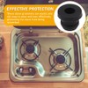10pcs RV Stove Grommet Kit, Closed Rubber Hole Plug, Heat
