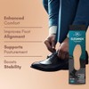 Caffrey Eleganza Natural Sheep Leather Insoles - Soft Latex Foam