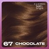 Clairol Bold & Bright Permanent Hair Dye, 67 Chocolate Hair