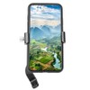 Universal Aluminium Alloy Rearview Mirror Mobile Phone Support Charging Bracket