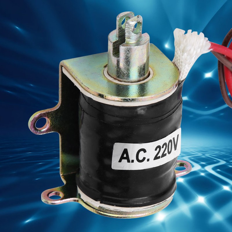 SAL-02 AC Solenoid Electromagnet Open Frame Mechanical Electromagnet 220VAC 3N