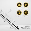 Brixwell JS18 Jalousie Strip Hardware 18" Length 5 Blades Aluminum