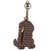 CHALA Dog Collection Women's Decorative Key Fob/Coin Purse Accessory (Golden