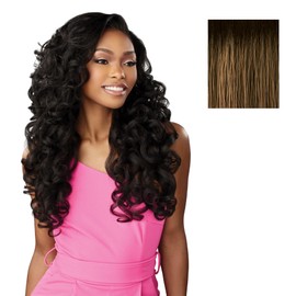 Sensationnel Instant Weave Half Wig - 23 Synthetic Blendwig Adjustable Drawstring for Seamless Hair Blending (TH2/27)