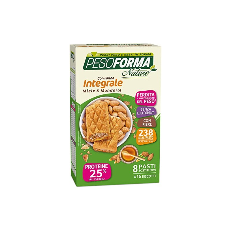Pesoforma Biscotto Integrale Miele E Mandorle, 595 G
