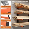 Housolution 4-Level Lumber Storage Rack - 4 Pack Holds Up