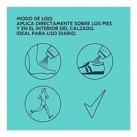 Talco Desodorante para Pies REXONA Efficient Original, 100 g                                                                                          