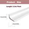 FFPMYF Water Block Strip Sealing Strip Kitchen Worktop (White, 1.5