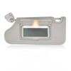 Nakuuly Left Driver Side Sun Visor Gray with Light, Without