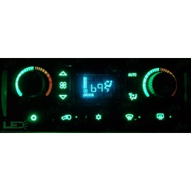 360 LED High Performance 03-06 GM GREEN LED DIY UPGRADE KIT CLIMATE CONTROL SILVERADO SIERRA ESCALADE GMC