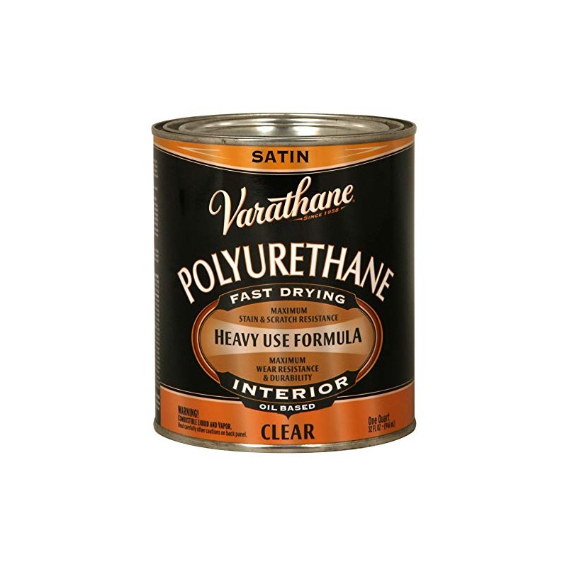 Varathane 1 Quart Satin Classic Clear Diamond Wood Finish