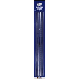 just stationary Easy Grip Ruler, Clear, 6075