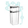 Argon Tableware Food Storage Container - White - Pack of