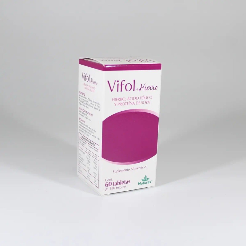 Vifol Hierro Ácido Fólico Proteína Soya Naturex