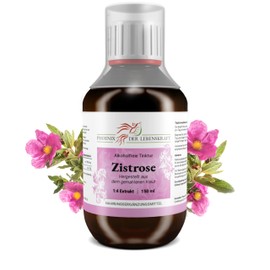 Cistus Incanus Tincture (Alcohol-Free) 50 ml | Cistus Incanus Drops (1:4 Extract) | Premium Quality from Austria | Vegan Dietary Supplement