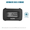 Runleader LCD Hour Meter for Maintenance,AC/DC 5V to 277V for