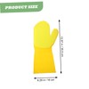 Healvian 2pcs Reusable Household Cleaning Gloves Kitchen Dishwashing Gloves for