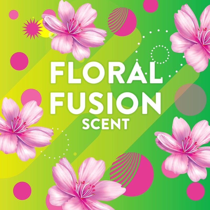 Scrubbing Bubble Bathroom Grime Fighter, Floral Fusion Scent, 32 oz