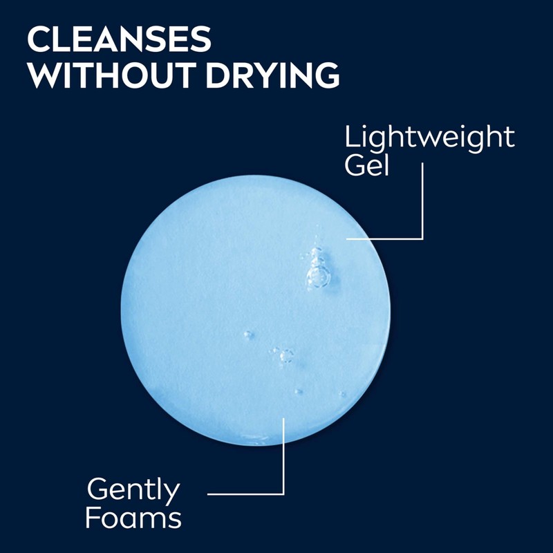 NIVEA MEN Maximum Hydration Moisturizing Face Wash with Aloe Vera,