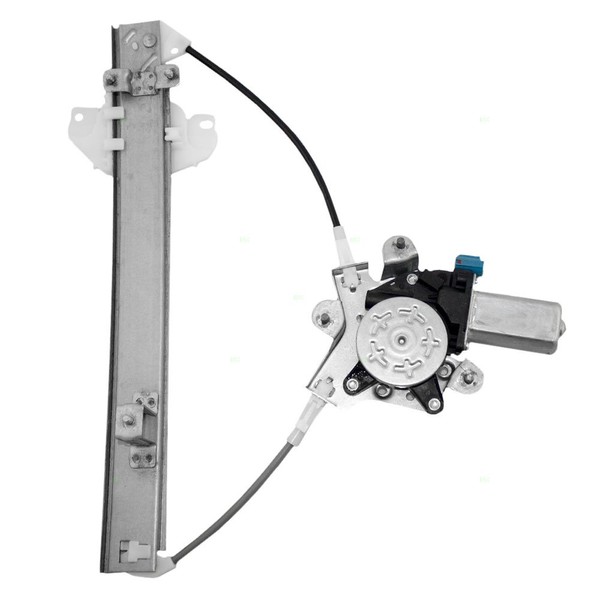 AutoandArt Brock Replacement Drivers Rear Power Window Lift Regulator with