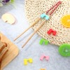 Patelai 5 Pairs Reusable Chopstick Helpers Practice Chinese Chop Stick